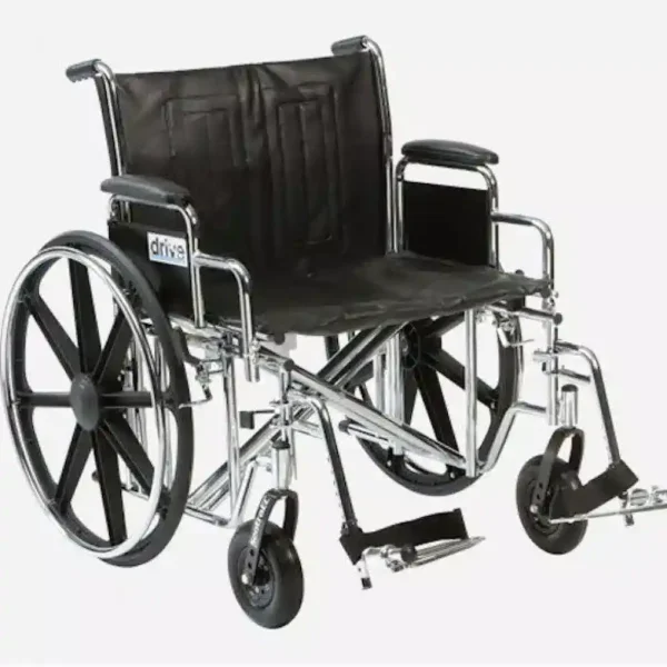 Wide Standard Wheelchair rental (Our wheelchair is 18" seat) - Image 2